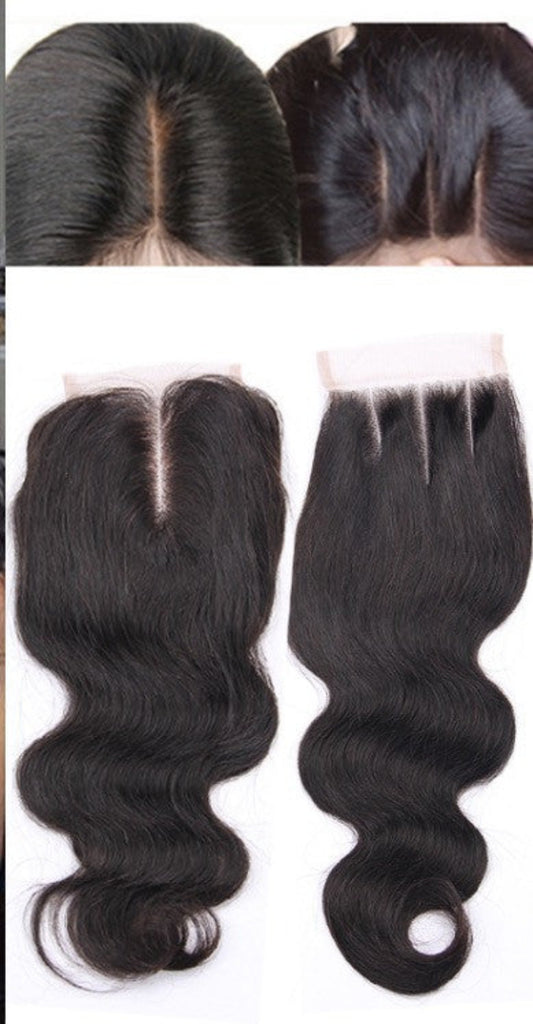 Virgin Body Wave 4*4 Closure Extensions