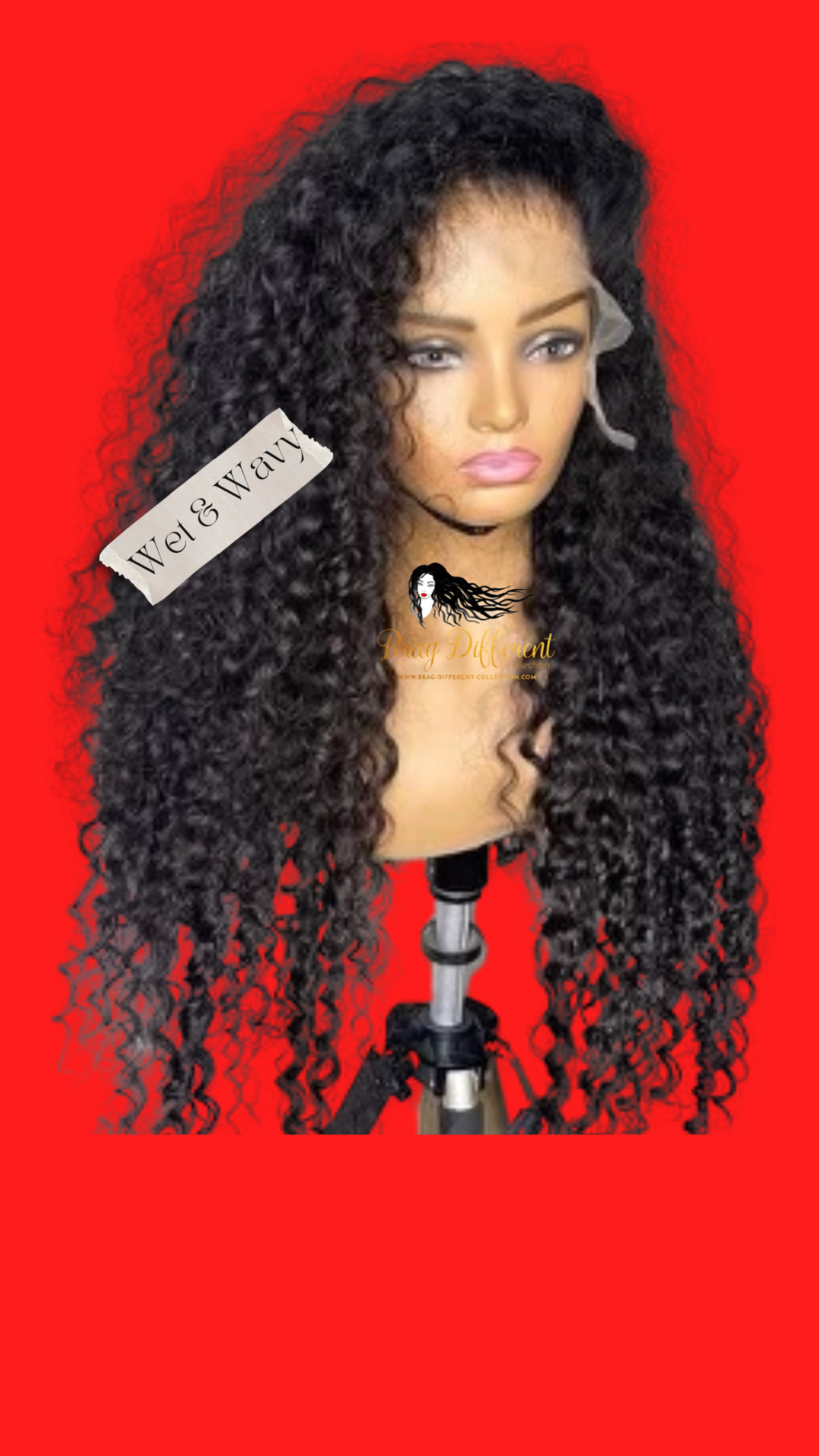 Peruvian Wet & Wavy Lace Front Custom Unit